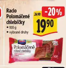 Albert Racio chlebíčky polomáčené nabídka