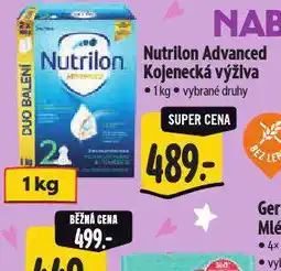 Albert Nutrilon kojenecká výživa nabídka