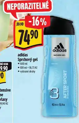 Albert Adidas sprchový gel nabídka