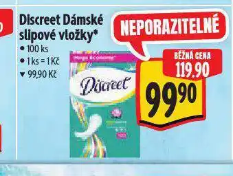 Albert Discreet dámské vložky nabídka
