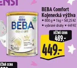 Albert Beba kojenecká výživa nabídka