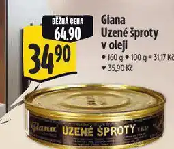 Albert Giana šproty uzené nabídka