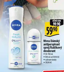 Albert Nivea antiperspirant nabídka