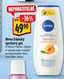 Albert Nivea sprchový gel nabídka