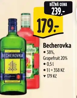 Albert Becherovka nabídka