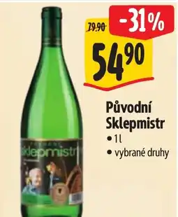 Albert Původní Sklepmistr nabídka