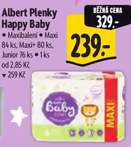 Albert Albert Plenky Happy Baby nabídka