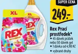 Albert Rex Prací prostředek nabídka