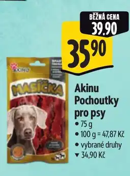 Albert Akinu Pochoutky pro psy nabídka