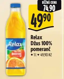 Albert Relax Džus 100% pomeranč nabídka