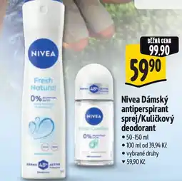 Albert Nivea Dámský antiperspirant sprej/Kuličkový deodorant nabídka