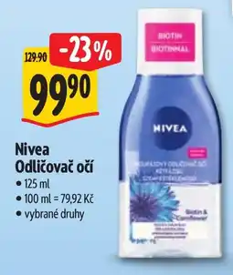 Albert NIVEA Odličovač očí nabídka