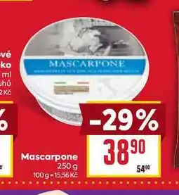 Billa Mascarpone 250 g nabídka
