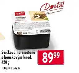 Qanto Svíčková na smetaně s houskovým kned. nabídka