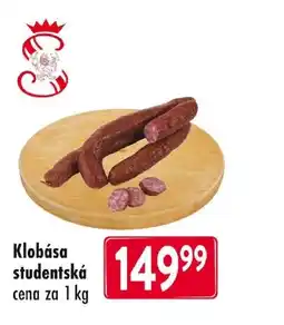 Qanto Klobása studentská nabídka