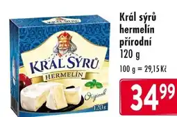 Qanto Král sýrů hermelín přírodní nabídka
