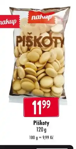 Qanto Nakup Piškoty nabídka