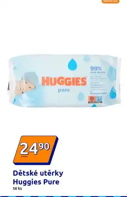 Action Dětské utěrky Huggies Pure nabídka
