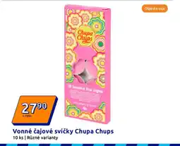 Action Vonné čajové svíčky Chupa Chups nabídka