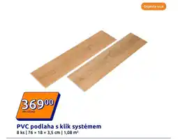 Action PVC podlaha s klik systémem nabídka