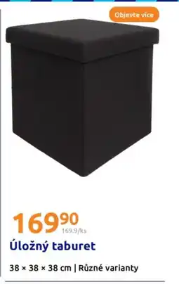 Action Úložný taburet nabídka