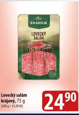 Bala Lovecký salám krájený nabídka