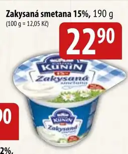 Bala KUNIN Zakysaná smetana 15% nabídka