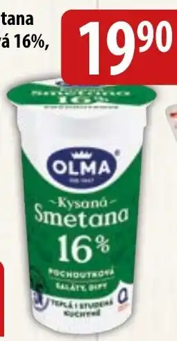 Bala OLMA Kysaná smetana pochoutková 16% nabídka