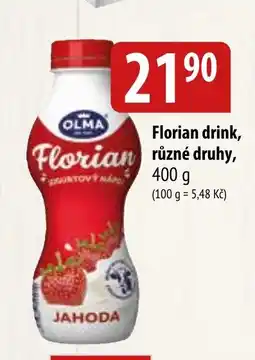 Bala OLMA Florian drink nabídka