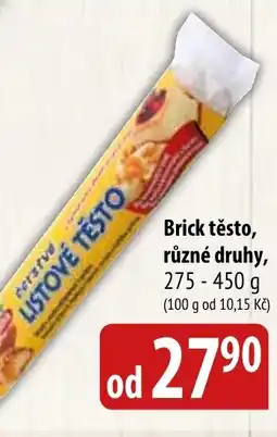 Bala Brick těsto nabídka