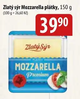 Bala Zlatý sýr Mozzarella plátky nabídka