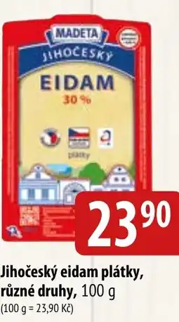 Bala MADETA Jihočeský eidam plátky nabídka