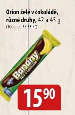 Bala Orion želé v čokoládě nabídka