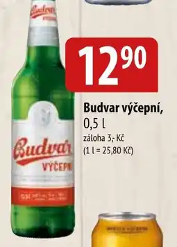 Bala Budvar výčepní nabídka