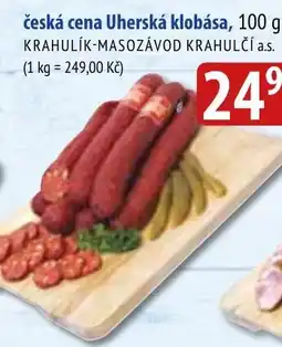 Bala Česká cena Uherská klobása nabídka
