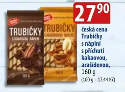 Bala Česká cena Trubičky s náplní s příchutí kakaovou, arašídovou nabídka