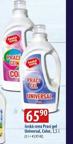 Bala Česká cena Prací gel Universal, Color nabídka