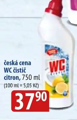 Bala Česká cena WC čistič citron nabídka