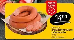 Flop ŠPEKÁČKOVÝ PIKANTNÍ TOČENÝ SALÁM 100g nabídka