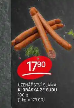 Flop Klobása ze sudu 100g nabídka