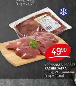 Flop KACHNÍ JÁTRA 500 g. VAK, mražené nabídka
