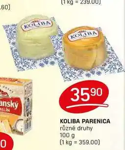 Flop KOLIBA PARENICA různé druhy 100g nabídka