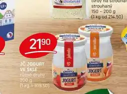 Flop JČ JOGURT VE SKLE různé druhy 200 g nabídka
