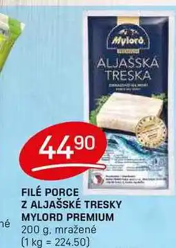 Flop FILÉ PORCE Z ALJAŠSKÉ TRESKY MYLORD PREMIUM 200 g, mražené nabídka