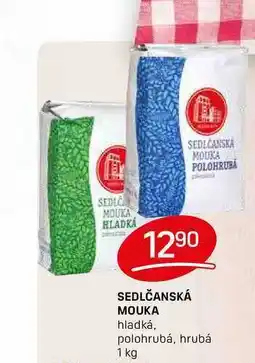 Flop SEDLČANSKÁ MOUKA hladká, polohrubá, hrubá 1 kg nabídka