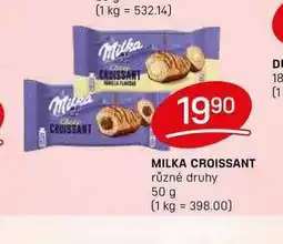 Flop MILKA CROISSANT různé druhy 50 g nabídka