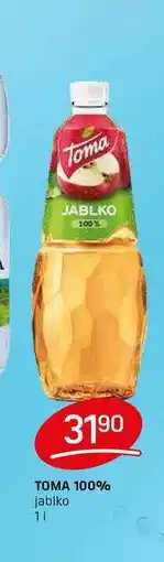 Flop TOMA 100% jablko 1l nabídka
