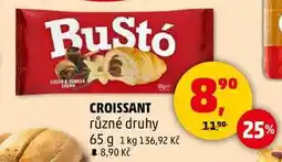 Penny Market RuStó CROISSANT různé druhy, 65 g nabídka