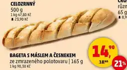Penny Market BAGETA S MÁSLEM A ČESNEKEM ze zmrazeného polotovaru, 165 g nabídka