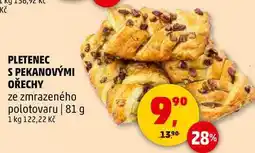 Penny Market PLETENEC S PEKANOVÝMI OŘECHY ze zmrazeného polotovaru, 81 g nabídka